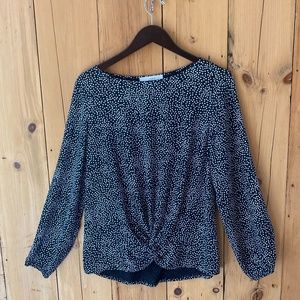 Loft Polka Dots Blouse